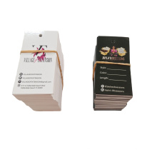 wholesale clothing tag cardboard custom printed paper hang tag